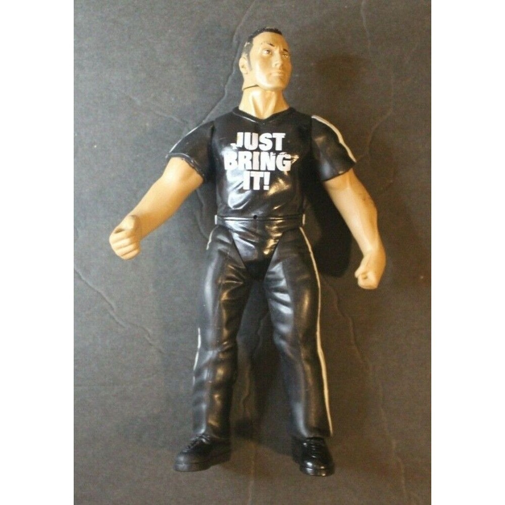 WWE Jakks 2000 The Rock Titan Tron Live Action Figure Vintage Collectible